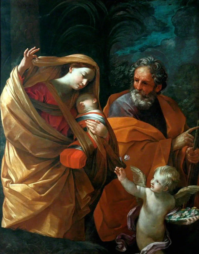 The Flight into Egypt - Guido Reni