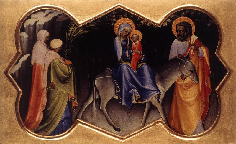 The Flight into Egypt - Lorenzo Monaco