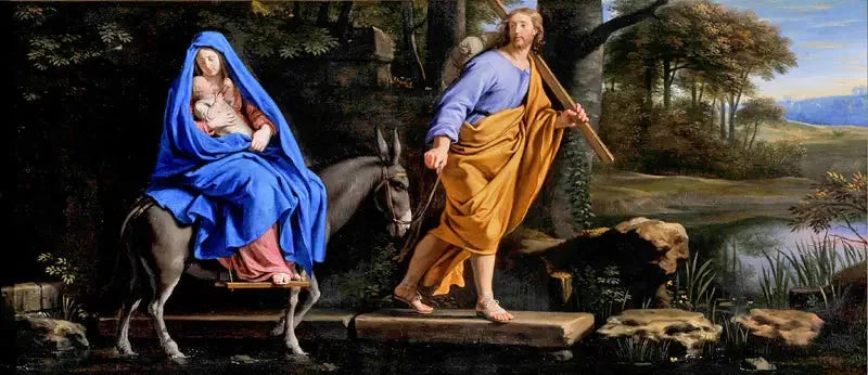 The Flight into Egypt - Philippe de Champaigne