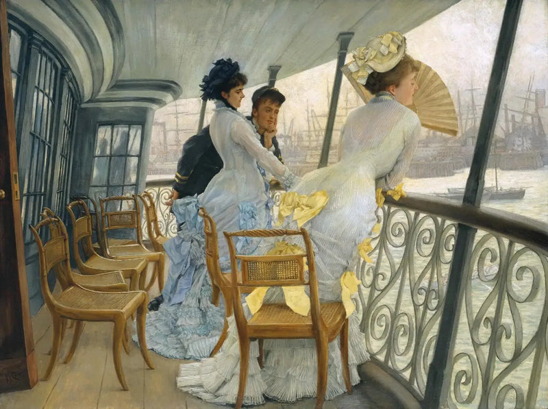 The HMS Calcutta (Portsmouth) Gallery - James Tissot