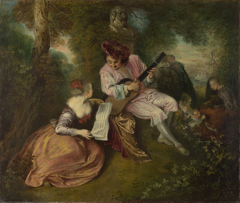 The Love Series - Antoine Watteau