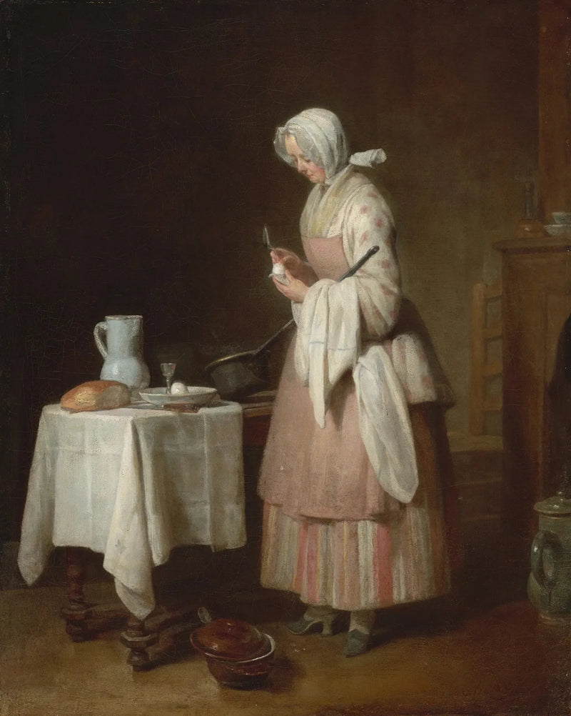 The Attentive Guard - Jean Siméon Chardin