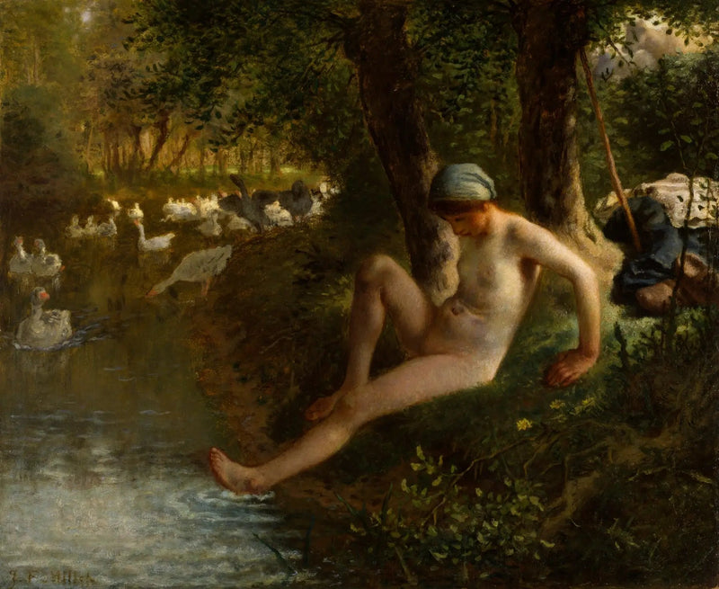 The Goose Girl - Jean-François Millet