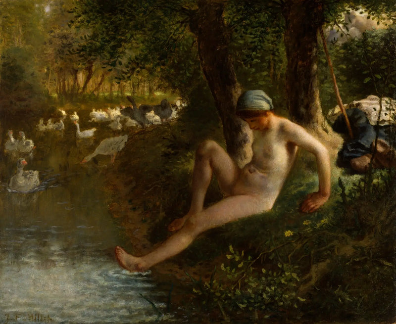 The Goose Girl - Jean-François Millet