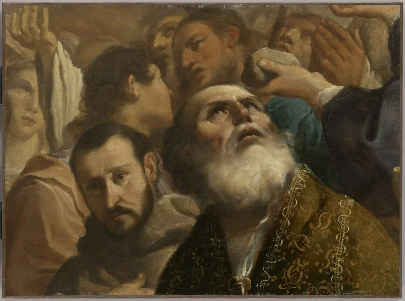 The Glory of All Saints. Fragment - Guercino