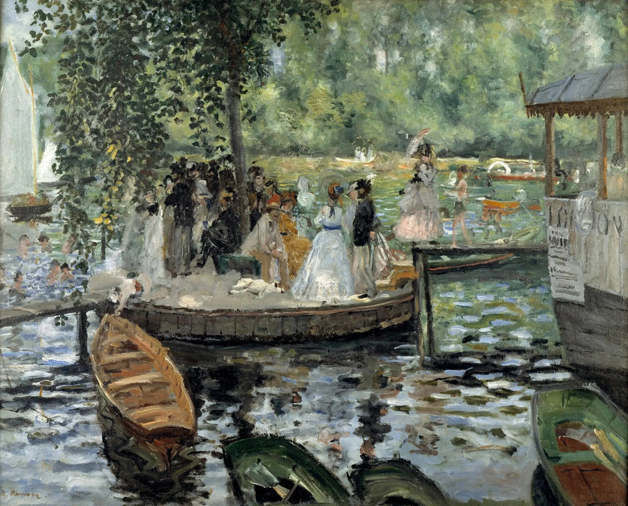 The Frog Pond - Pierre-Auguste Renoir