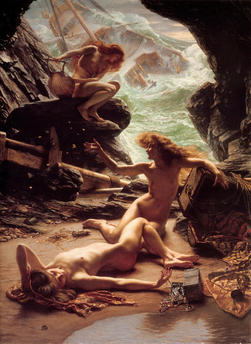 The Nymphs' Grotto of the Storm - Edward Poynter