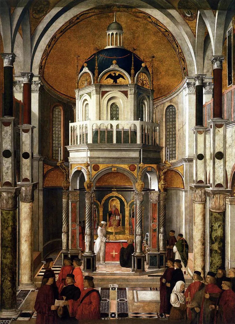 The Healing of Pietro dei Ludovici - Gentile Bellini