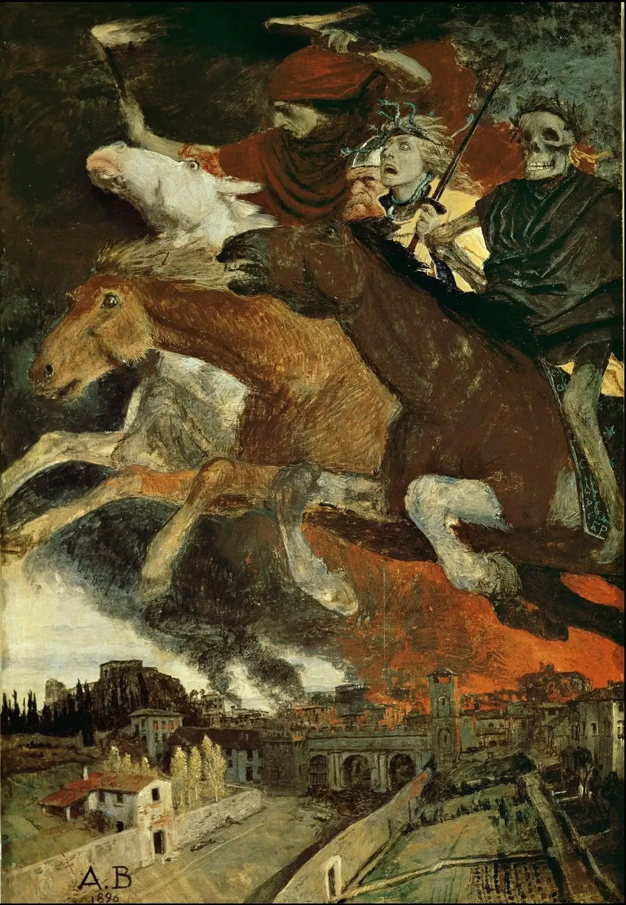 The War - Arnold Böcklin
