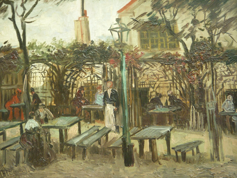 The Guinguette in Montmartre - Vincent van Gogh
