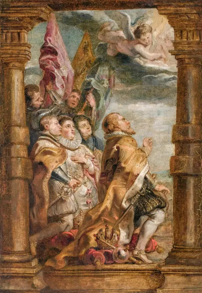 The Secular Hierarchy in Worship - Peter Paul Rubens