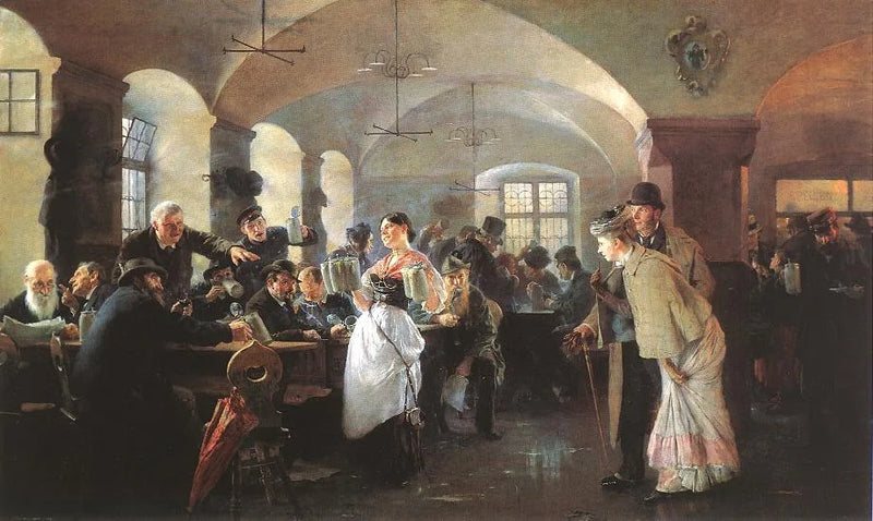 The Hofbräuhaus - Philip de László