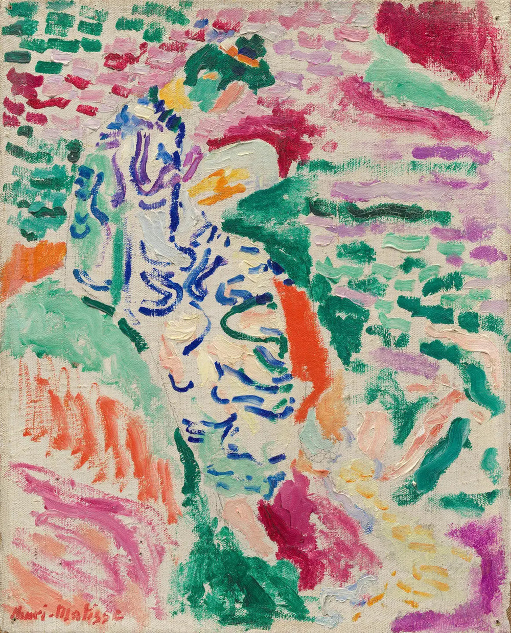 La Japonaise au bord de l'eau - Henri Matisse image 1 copie de tableau peinte à la main
