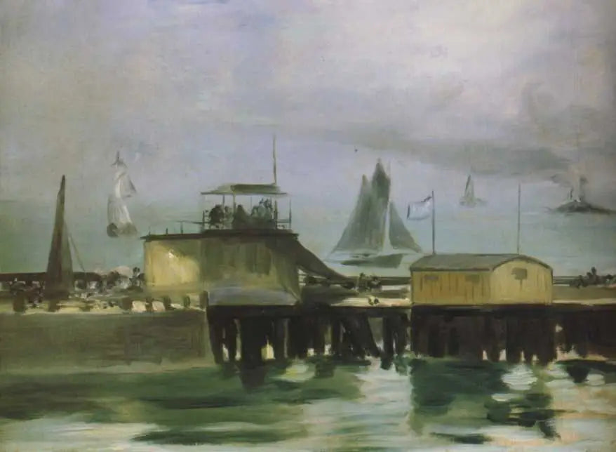 The Jetty at Boulogne - Édouard Manet