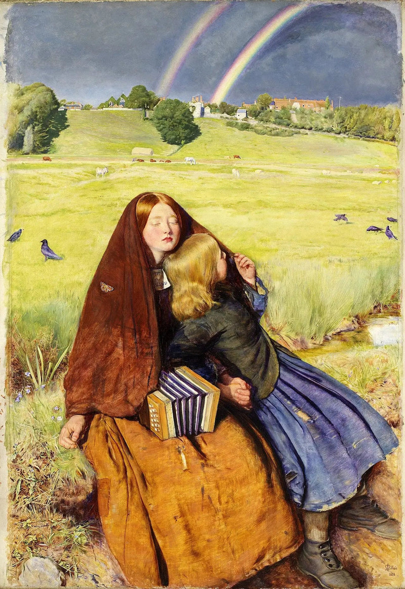 The Young Blind Girl - John Everett Millais