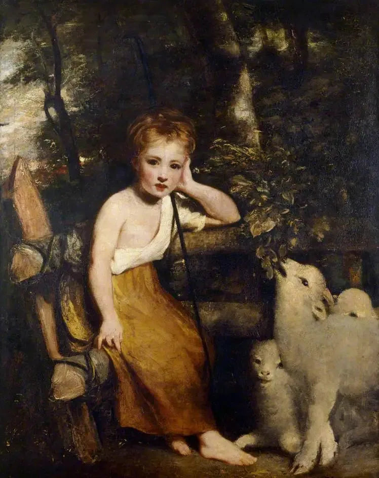 The Young Shepherdess - Joshua Reynolds