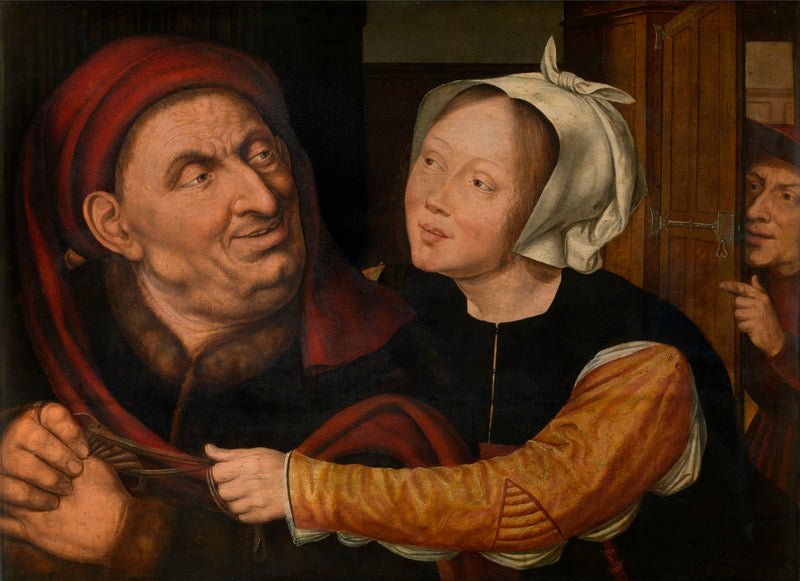 The Young Courtesan - Quentin Metsys