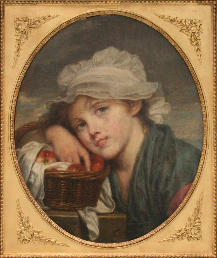 The Young Girl with a Basket - Jean-Baptiste Greuze
