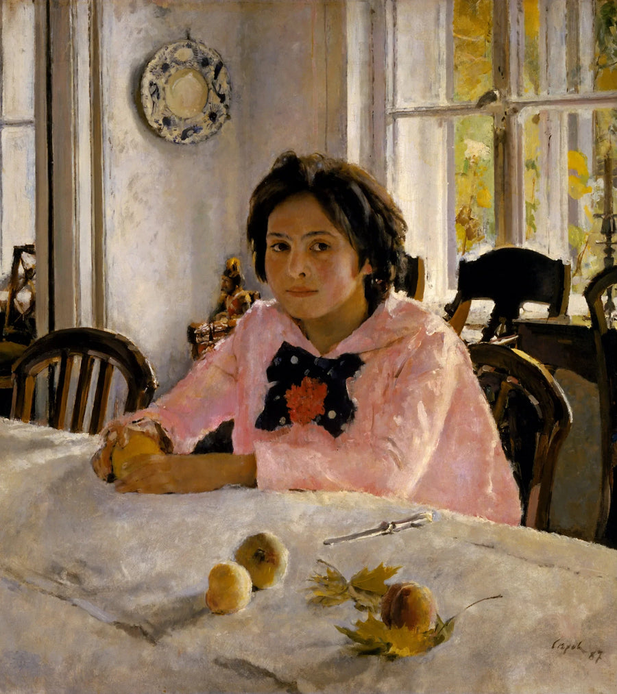 The Girl with Peaches - Valentin Serov
