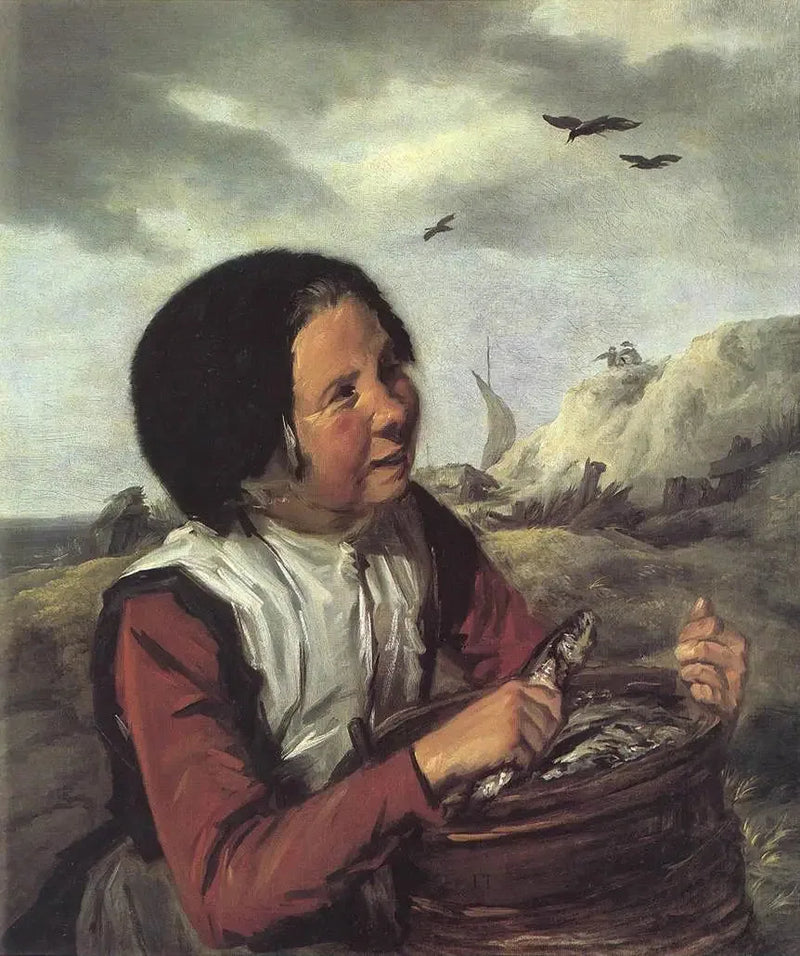 The Young Fisherwoman - Frans Hals