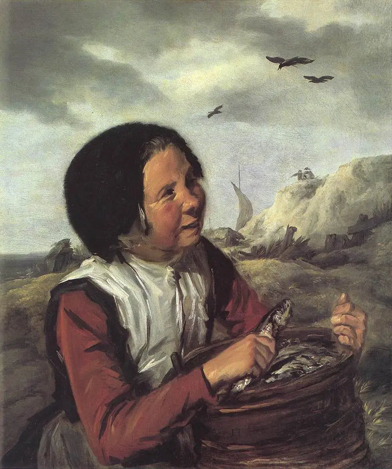 The Young Fisherwoman - Frans Hals