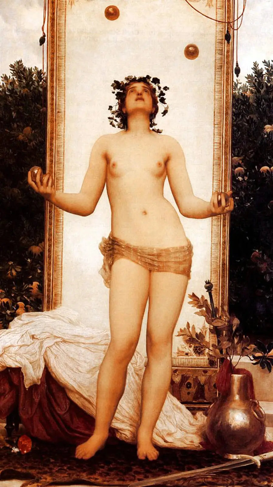 The Antique Juggler - Frederic Leighton