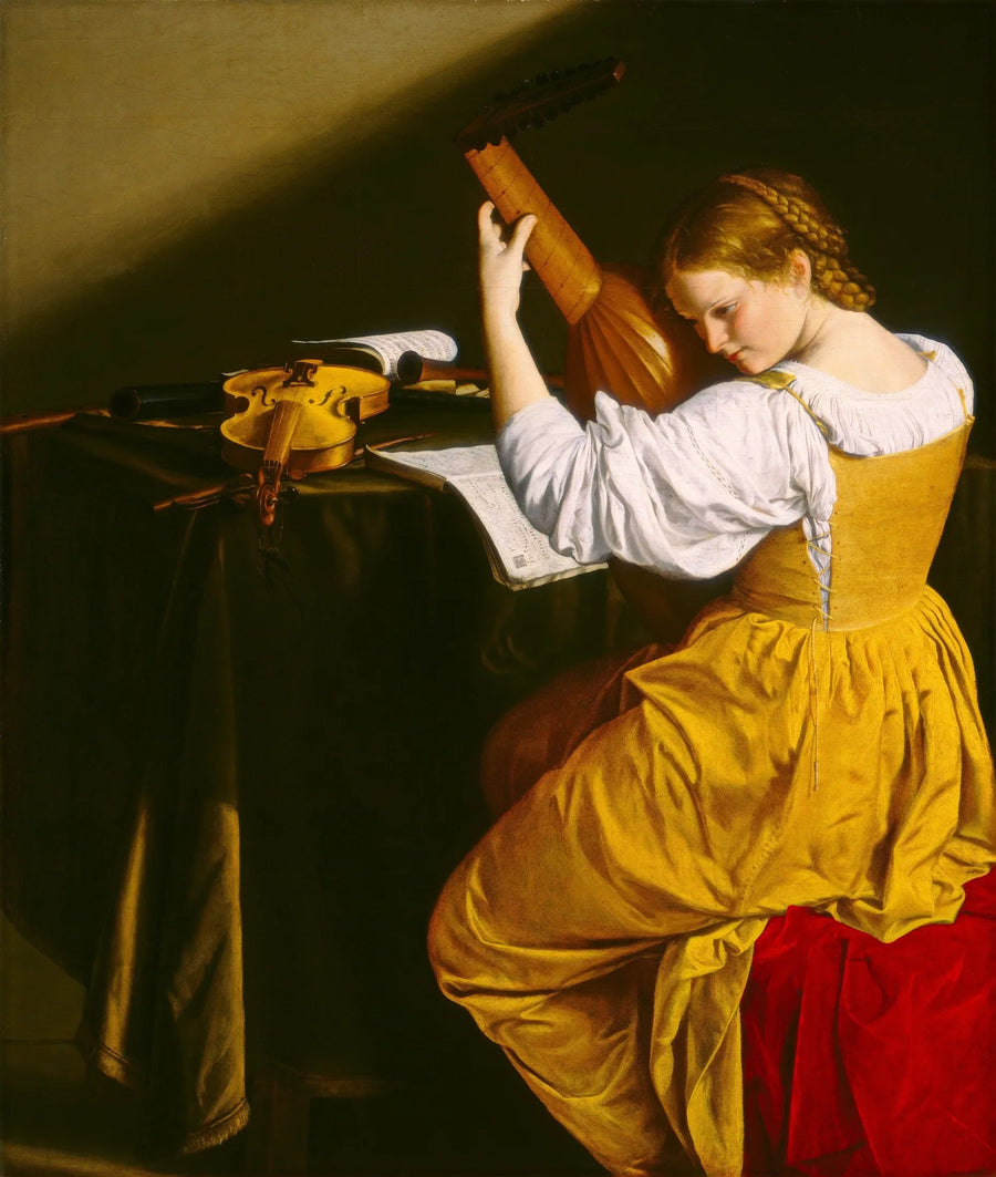 The Lute Player - Orazio Gentileschi