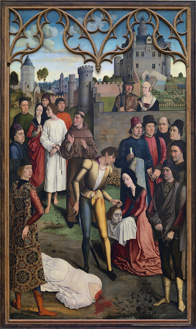 The Justice of Emperor Otto III: The Decapitation of the Innocent - Dirk Bouts