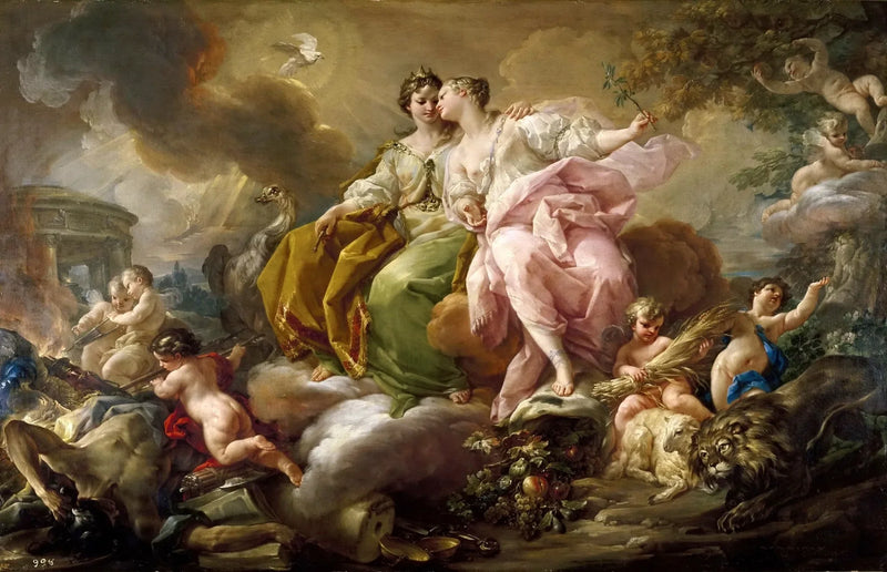 Justice and Peace - Corrado Giaquinto