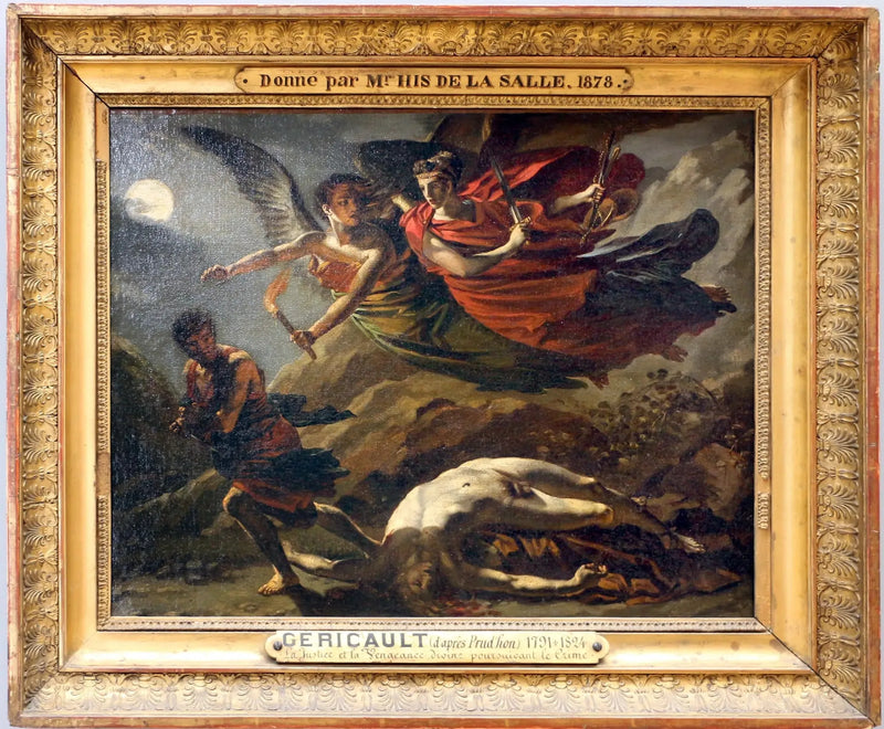 Divine Justice and Vengeance Pursuing Crime - Théodore Géricault