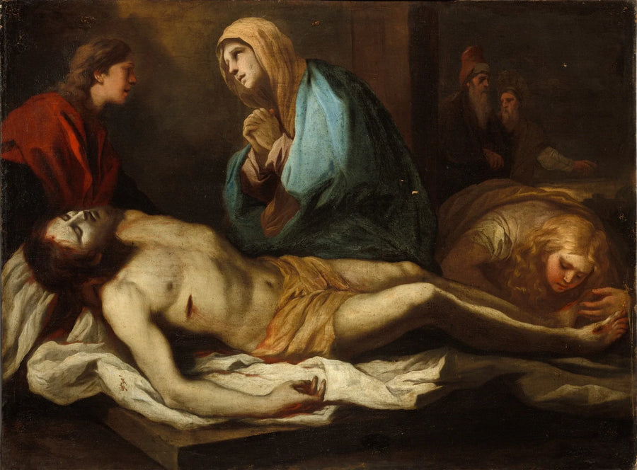 The Lamentation over the Dead Christ - Luca Giordano