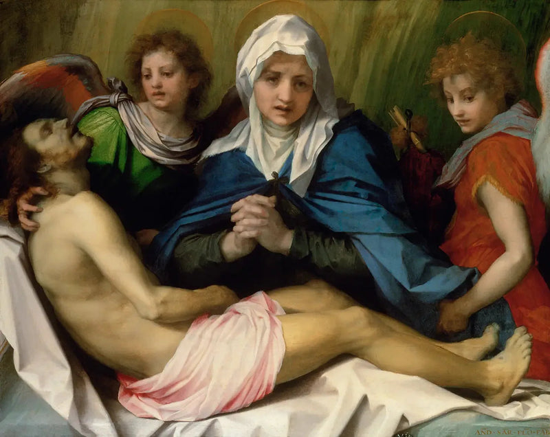 The Lamentation over the Body of Christ Dead - Andrea del Sarto