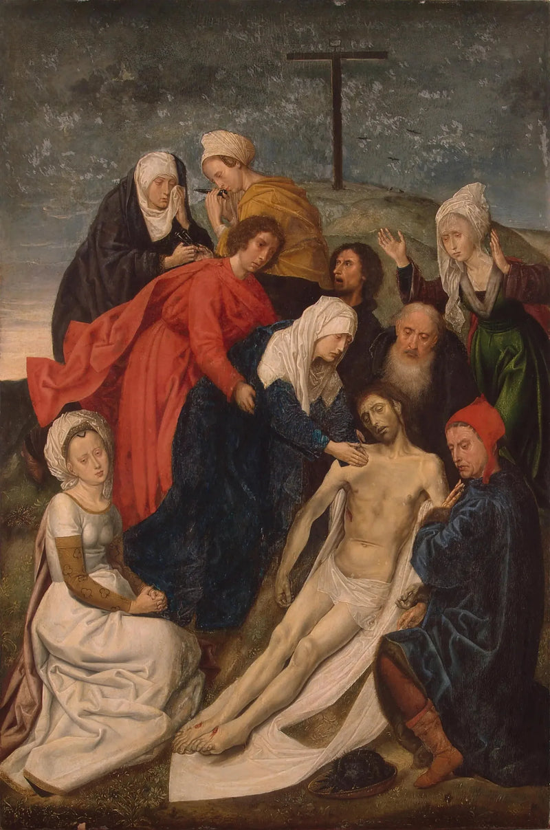 The Lamentation on the Body of Christ Dead - Hugo van der Goes
