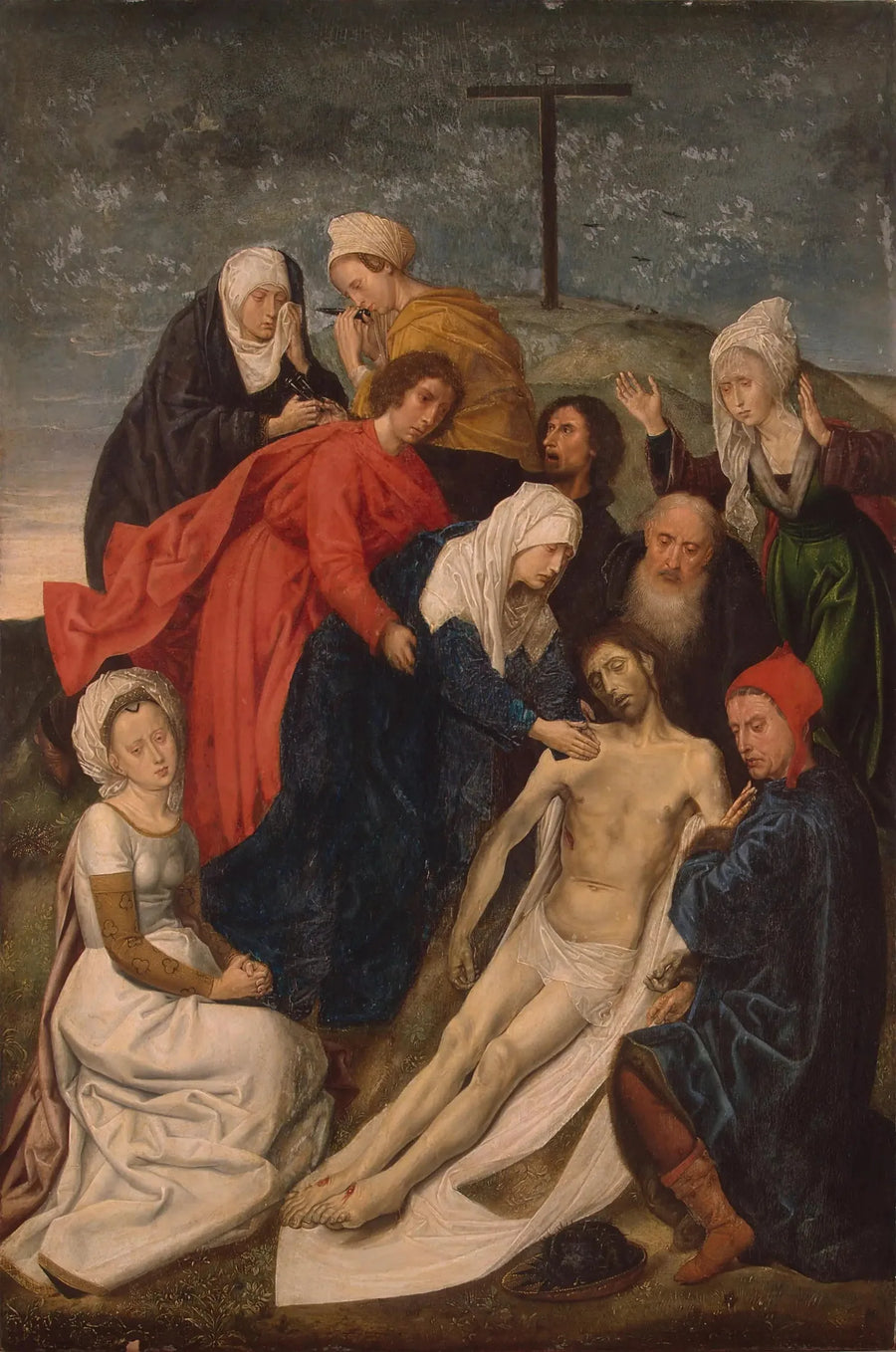 The Lamentation on the Body of Christ Dead - Hugo van der Goes