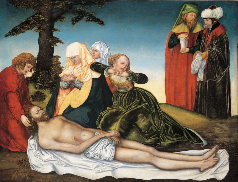 The Lamentation over the Body of Christ - Lucas Cranach the Elder