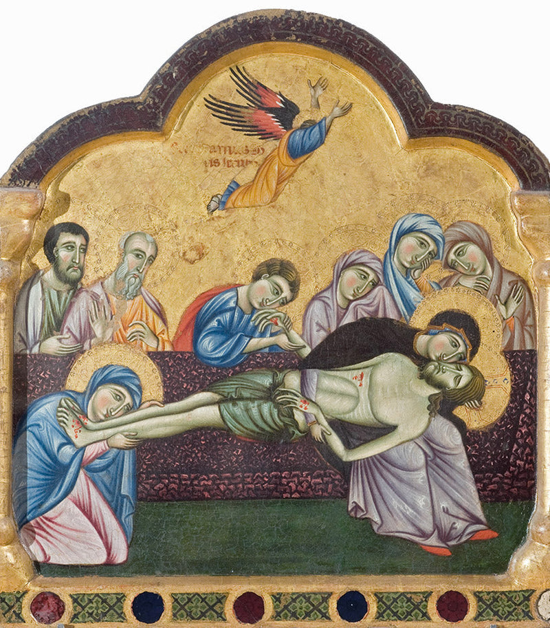 The Lamentation over the Body of Christ Dead - Master of Saint Francis
