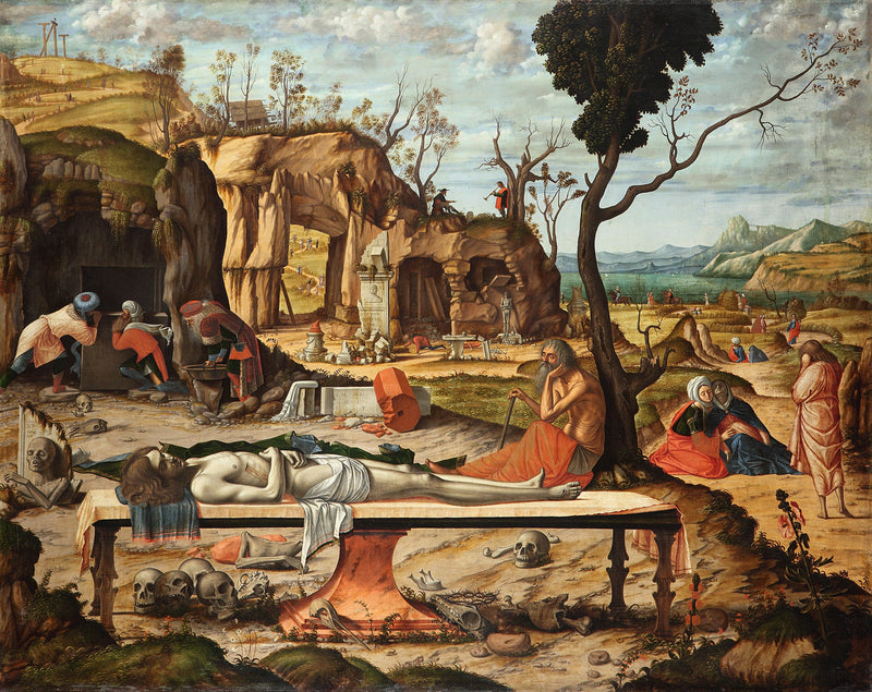 The Lamentation over the Body of Christ Dead - Vittore Carpaccio