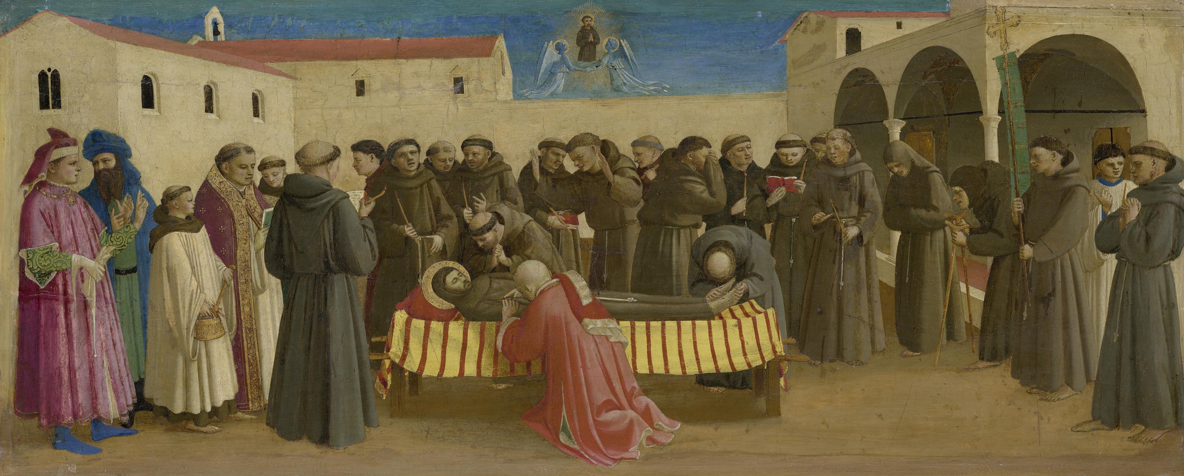 The Lamentation over Saint Francis - Fra Angelico