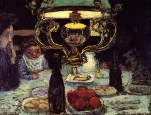 The Lamp - Pierre Bonnard