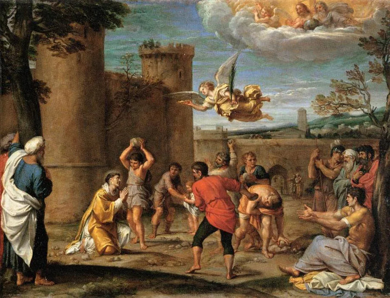 The Stoning of Saint Stephen - Annibale Carracci