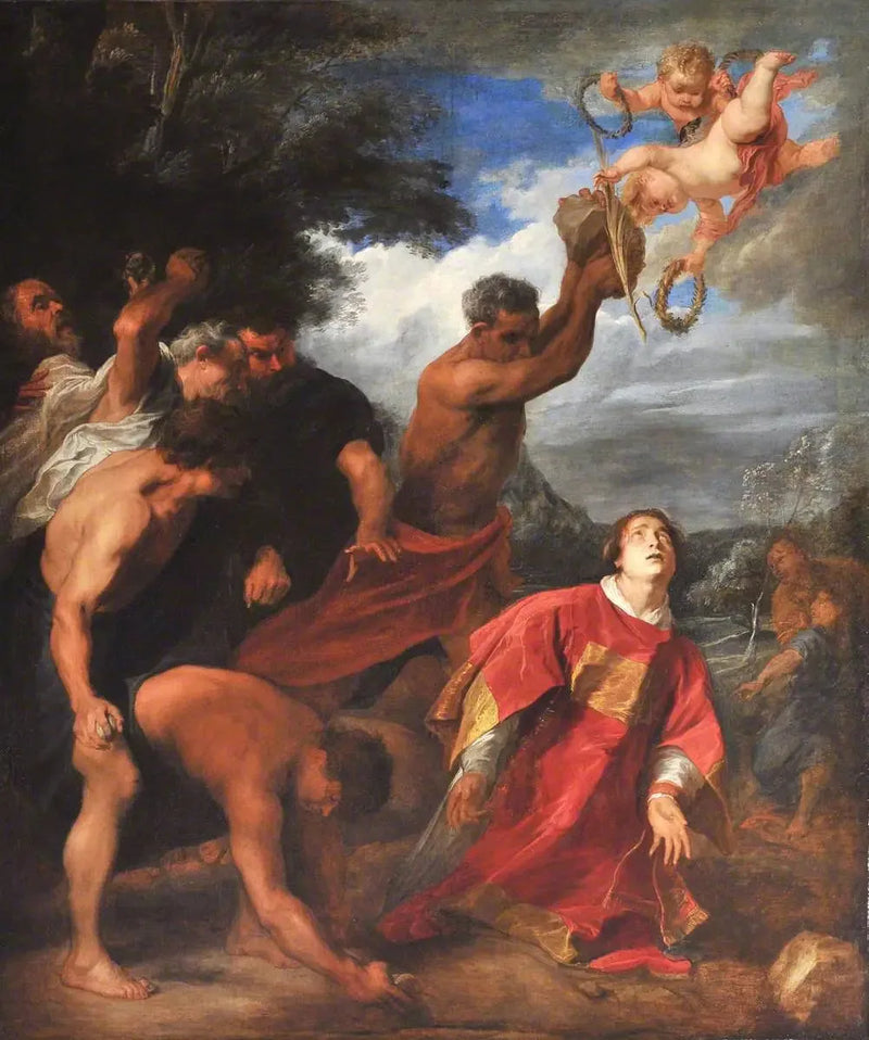 The Stoning of Saint Stephen - Antoine van Dyck