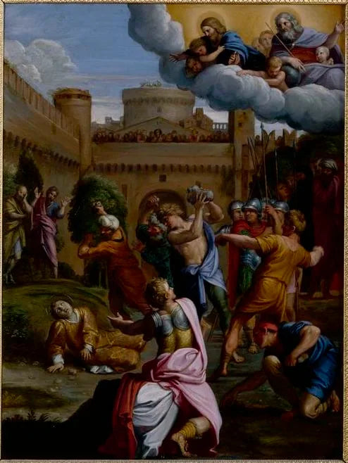 The Stoning of Saint Stephen - Domenichino