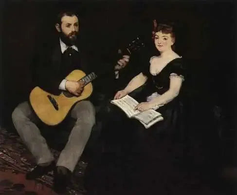 The Music Lesson - Édouard Manet
