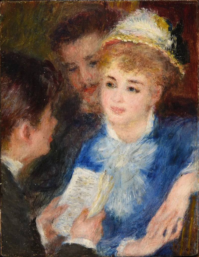 The Reading of the Role - Pierre-Auguste Renoir