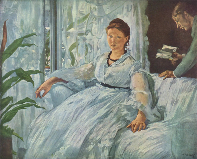 Reading - Édouard Manet