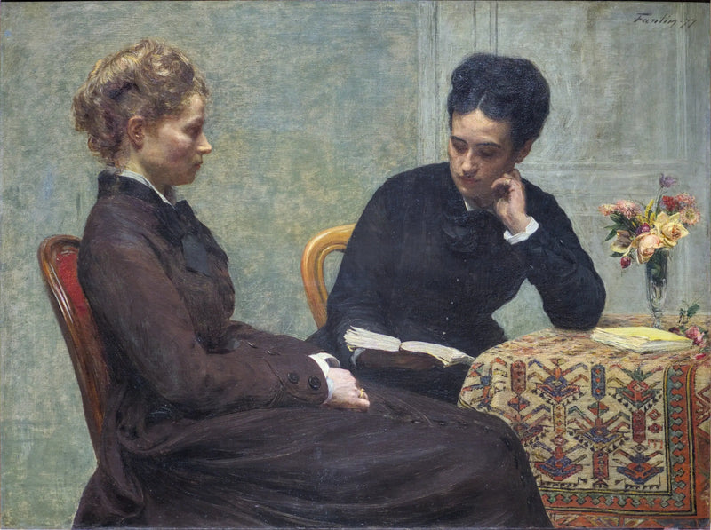 The Reading - Henri Fantin-Latour