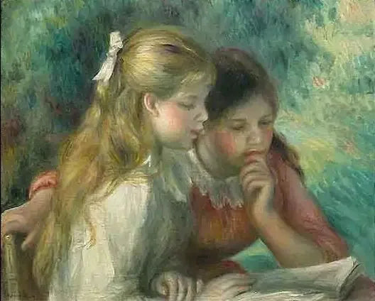 Reading - Pierre-Auguste Renoir