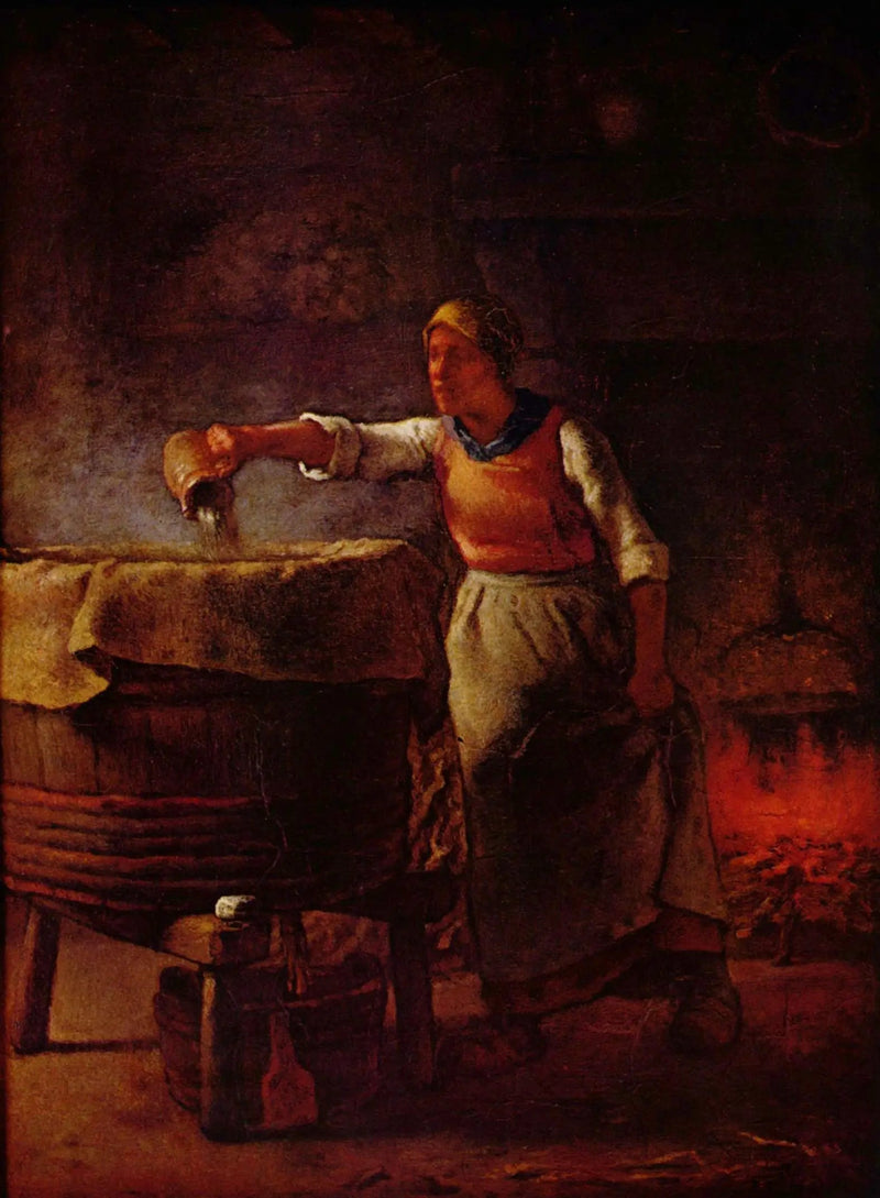 The Wash Tub - Jean-François Millet