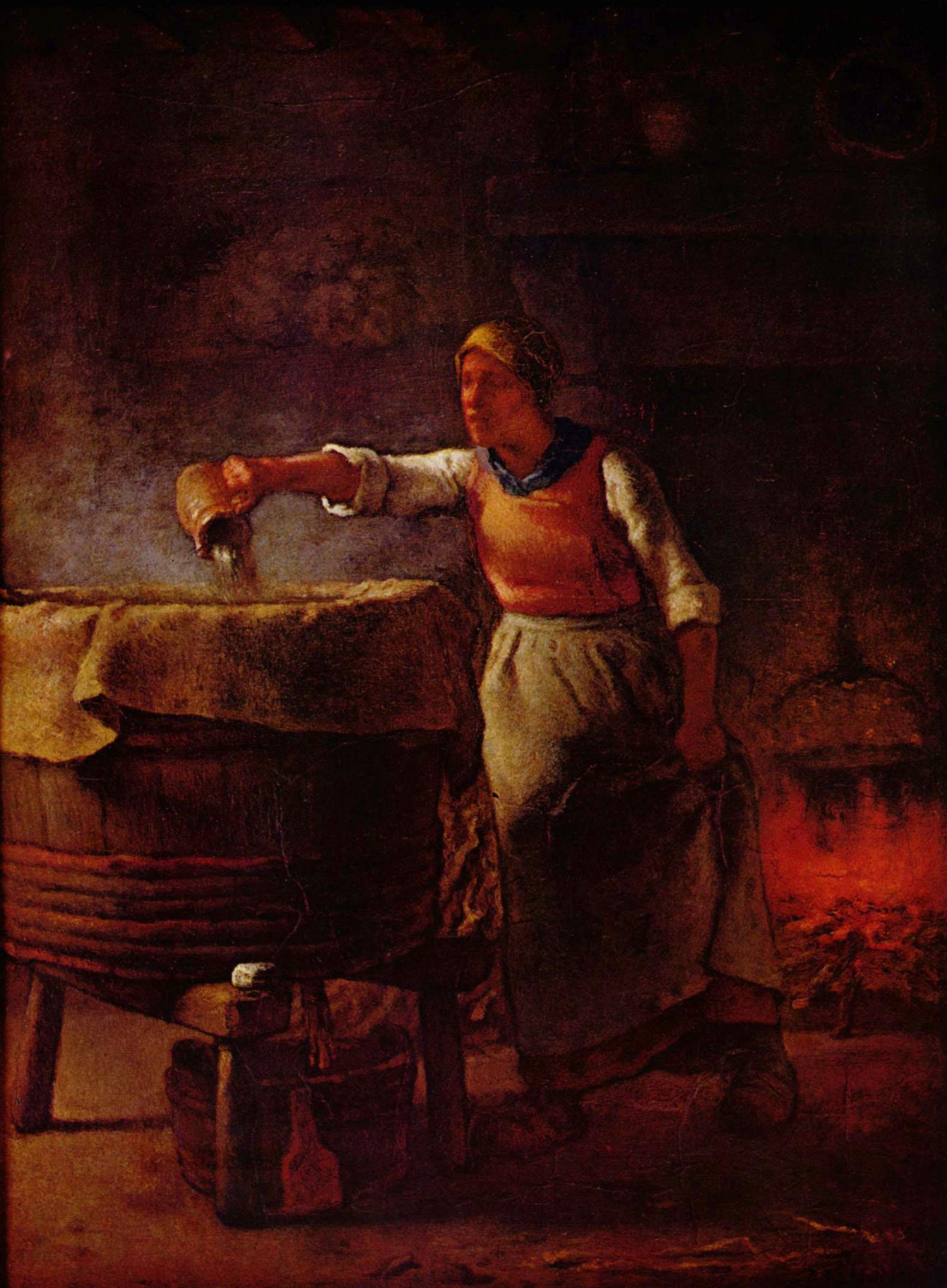 The Wash Tub - Jean-François Millet