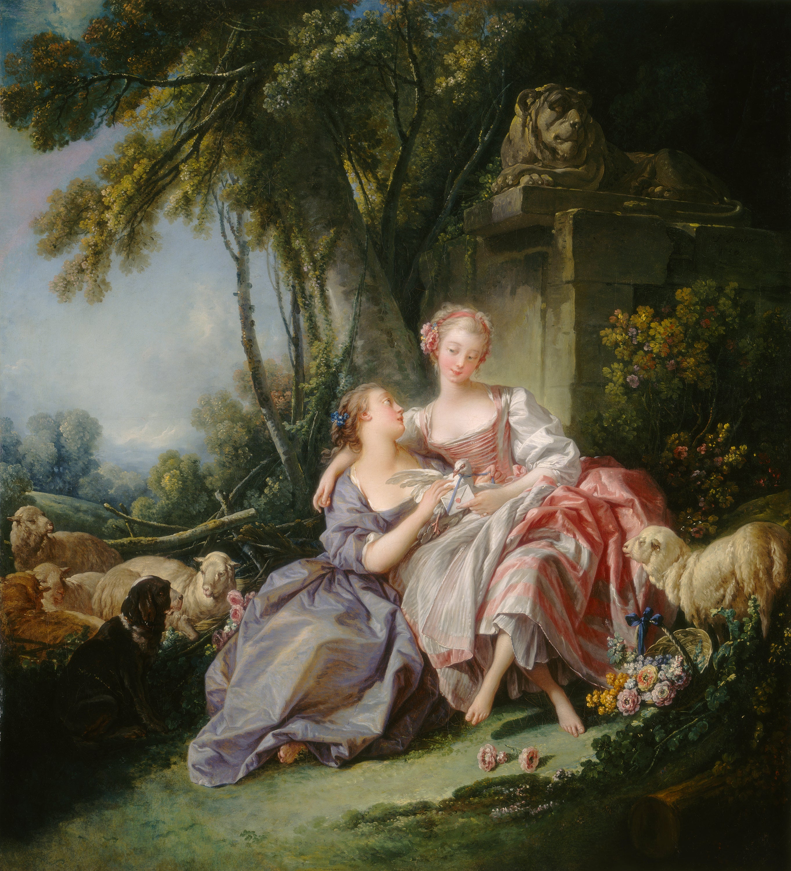 The Love Letter - François Boucher